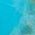 Color Swatch - Turquoise/Gold