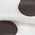 Color Swatch - Ivory/Black