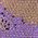 Color Swatch - Sunset Purple/Dark Umber/Warm Taupe/French Almond/