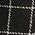 Color Swatch - Black/Cream Plaid