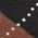 Color Swatch - Black/Chestnut