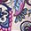 Color Swatch - Eggplant Paisley