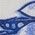 Color Swatch - Lapis Blue Floral Scroll