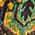 Color Swatch - Green Gold Multi
