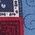 Color Swatch - Navy Bandana Patchwork