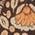 Color Swatch - Black/Pinecone Painted Paisley
