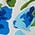 Color Swatch - White Blue