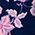 Color Swatch - Navy/Lilac Floral