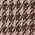 Color Swatch - Brown Houndstooth