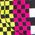 Color Swatch - Checks Mix Pink Print