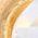 Color Swatch - Clear/Gold
