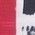 Color Swatch - Navy/Red Patchwork Stripe