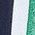 Color Swatch - Green/Indigo/Ivory
