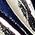 Color Swatch - Silver/Navy