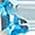 Color Swatch - Sterling Silver/Topaz