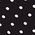 Color Swatch - Black/Ivory Dot