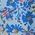Color Swatch - Dusk Blue/Decorative Blossoms