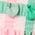 Color Swatch - Pink/Green