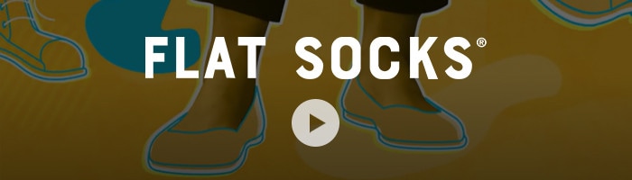 flat socks video