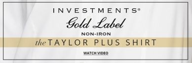 Investments Plus Taylor Gold Label Shirt video