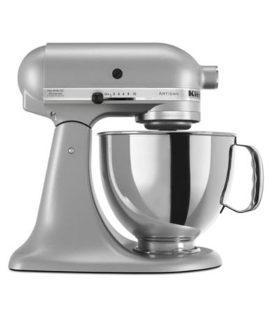 KitchenAid Artisan Metallic Silver 5 Quart Tilt Head Stand Mixer $ 