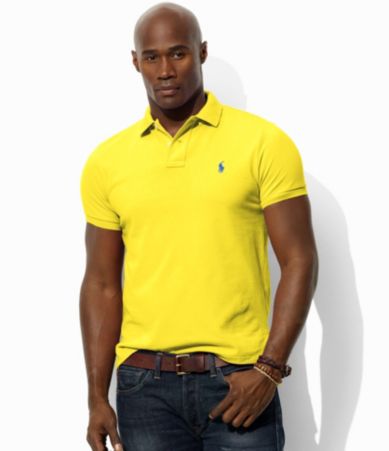 Polo Ralph Lauren Big & Tall Solid Mesh Polo Shirt