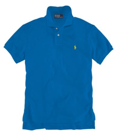 Polo Ralph Lauren Big & Tall Solid Mesh Polo Shirt