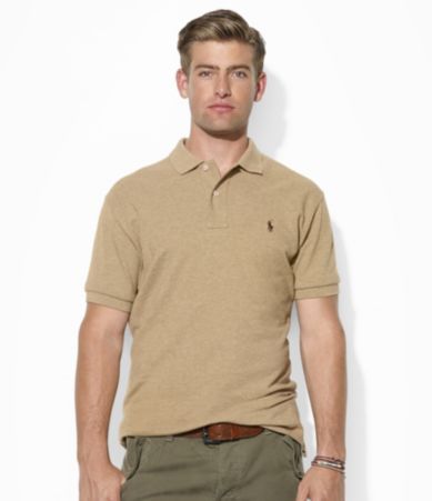 Polo Ralph Lauren Classic-Fit Solid Mesh Polo Shirt