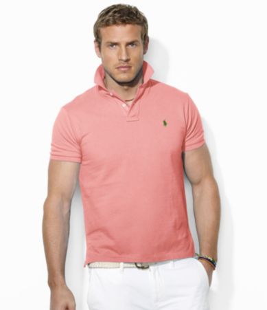 Polo Ralph Lauren Custom-Fit Solid Mesh Polo Shirt