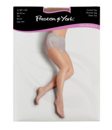 Preston & York Shimmer Hosiery