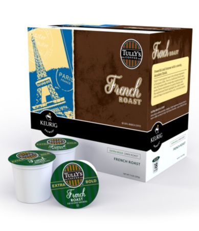 Tullys French Roast Coffee K Cups $11.99