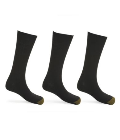Gold Toe Softwear Patterned Dress Socks 3-Pack