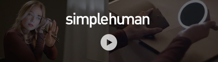 Simplehuman Sensor Mirror Compact Video