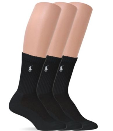 Lauren Ralph Lauren Crew Socks 3-Pack