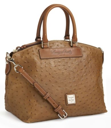 Dooney & Bourke Ostrich-Embossed Satchel