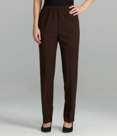 Allison Daley II Mock-Fly Pull-On Pants