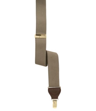Roundtree & Yorke Double Face Solid Suspenders