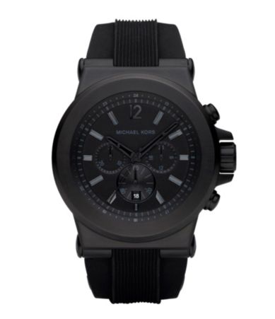 Michael Kors Black Chronograph Sport Watch  Dillards 
