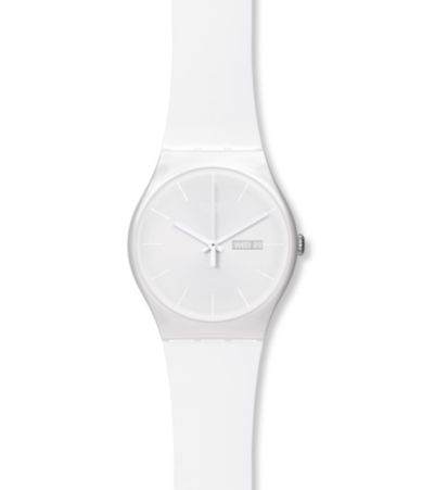 Swatch White Rebel Watch  Dillards 