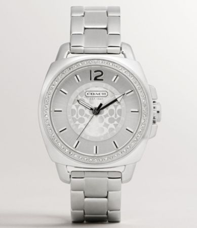 COACH BOYFRIEND SILICON RUBBER STRAP WATCH  Dillards 