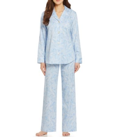 Lauren Ralph Lauren Sateen Classic Pajamas | Dillards.com