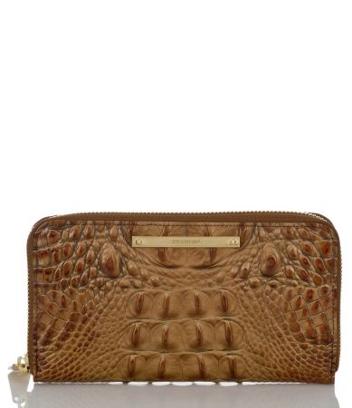 Brahmin Toasted Almond Collection Suri Wallet