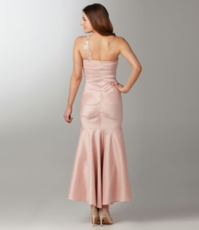 Xscape One-Shoulder Mermaid Gown