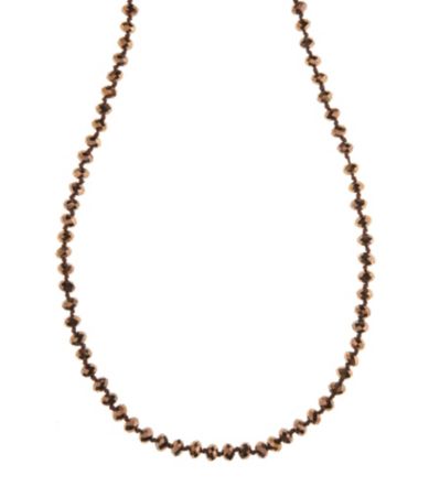Dillard�s Tailored Long Beaded Wrap Necklace