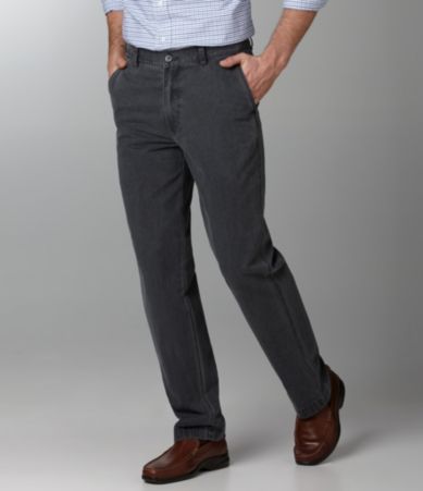Roundtree & Yorke Flat Front Enzyme Wash Pants