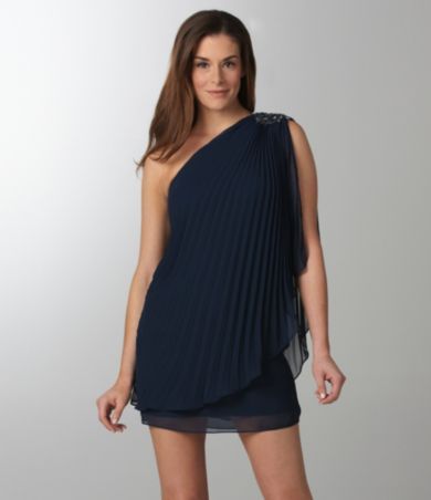Xscape One-Shoulder Dress
