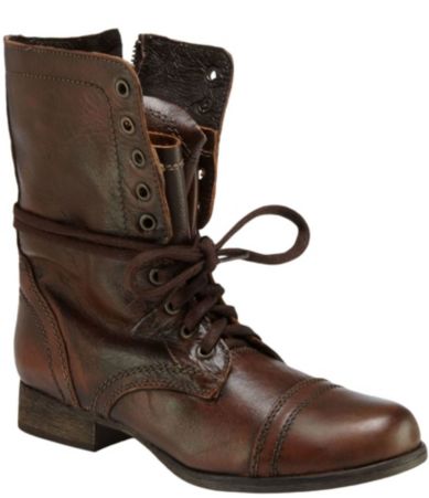 Steve Madden Troopa Military-Inspired Booties