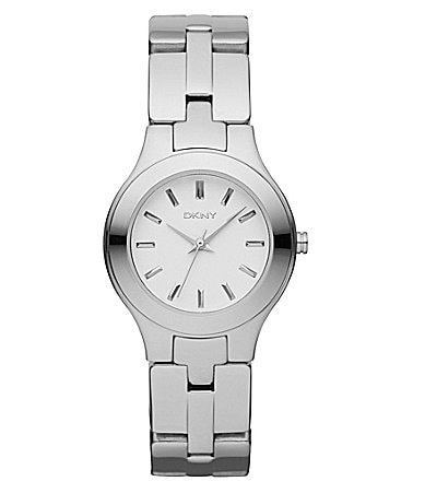 DKNY Essentials Silver Dial Watch  Dillards 