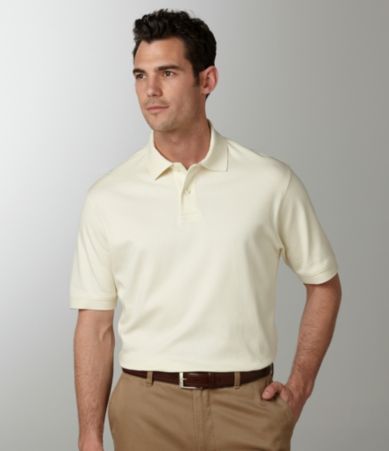 Roundtree & Yorke Luster Soft Solid Pique Polo Shirt