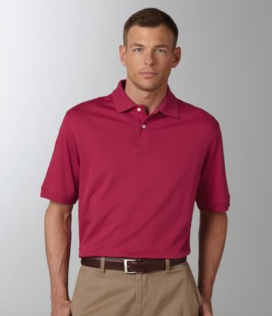 Roundtree & Yorke Luster Soft Solid Pique Polo Shirt